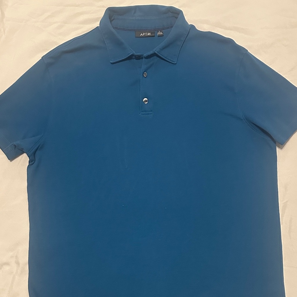Apt. 9 Men’s Teal Blue Polo Shirt